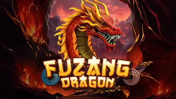 Image showing cartooned in the background with text that read "Fuzang Dragon" front and center.