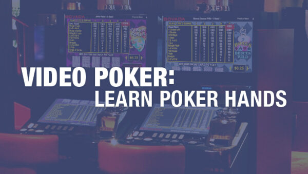 Video Poker: Learn Poker Hands - Bovada Casino Blog